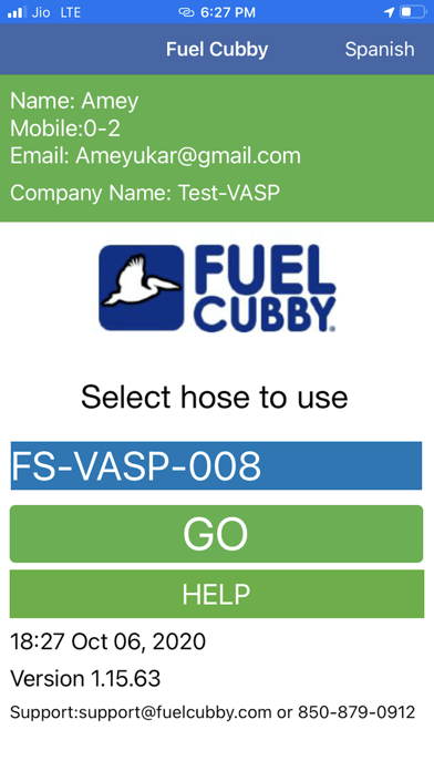 FuelCubby Screenshot