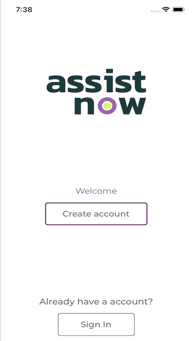 AssistNow screenshot 2