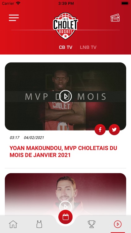 Cholet Basket screenshot-4