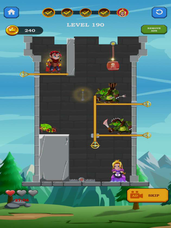 Screenshot #4 pour Hero Rescue - Pull the Pins