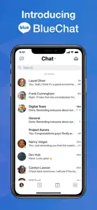 Blue Chat Messenger screenshot #1 for iPhone