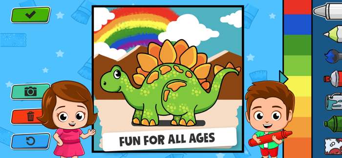 Baby Town - Coloring Games 2