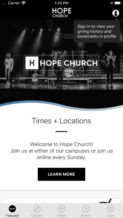 Hope Church SC Screenshot