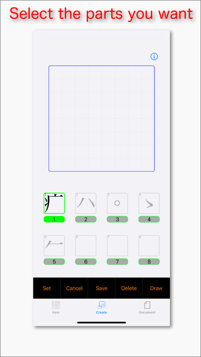 Screenshot #2 pour Japonism -- Unique Kanji Maker