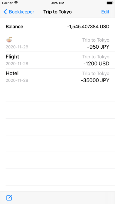 - Bookkeeper - Screenshot