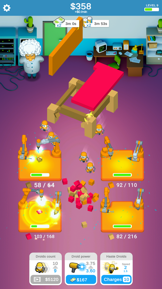 #7. Robotics Idle (iOS) 来自: Volodymyr Delinskyi
