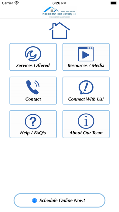 Priority Inspection Services Screenshot