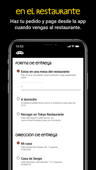 Tokyo Restaurante Screenshot