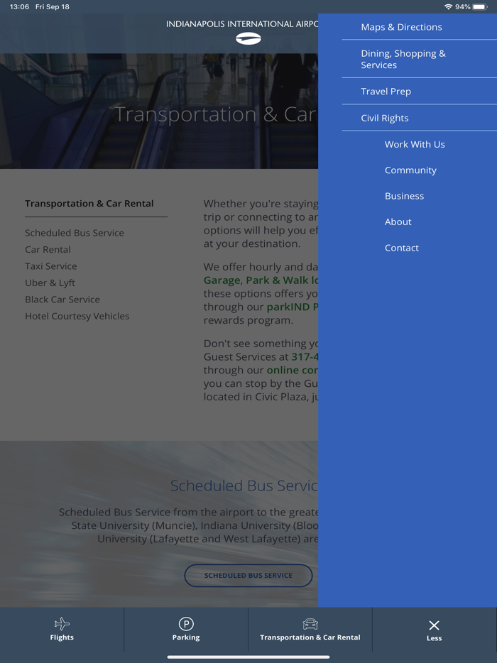 Indianapolis Intl. Airport