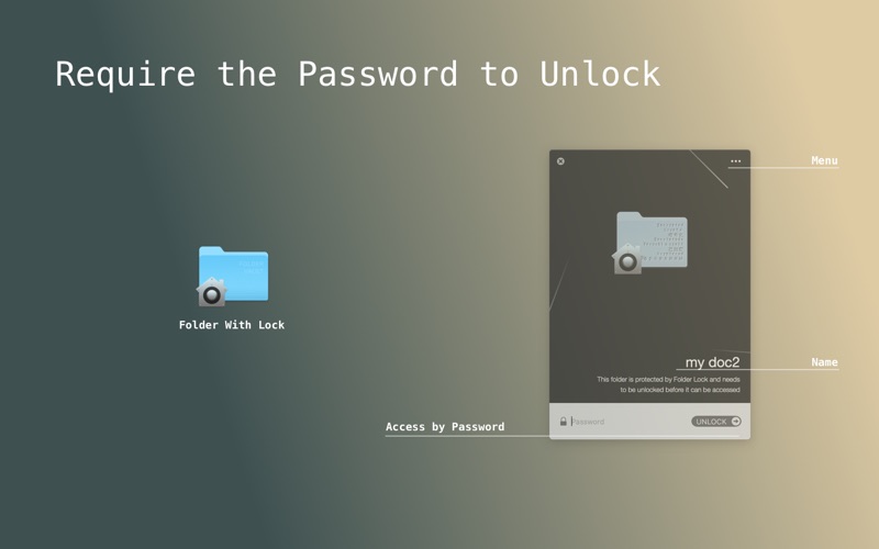 Folder Lock Screenshot