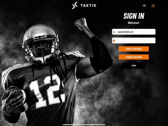 Taktik Player iPad screenshot 1 - Sports app