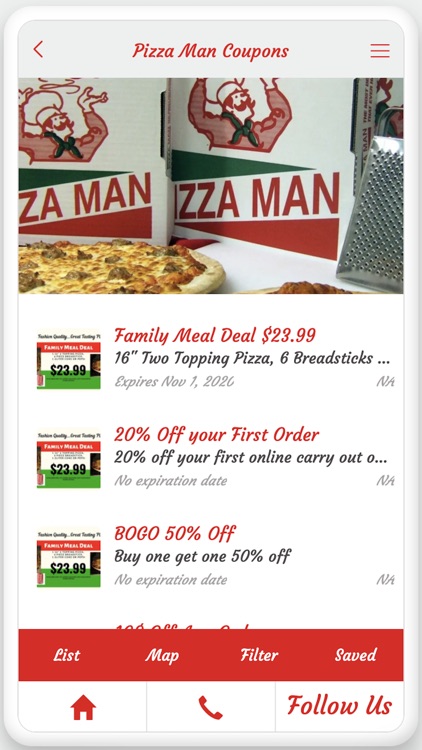 Pizza Man app