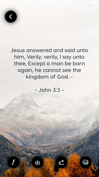 Bible - Daily Verse + Widget Screenshot