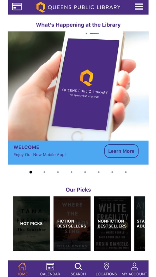 #1. Queens Public Library (iOS) 由: Queens Borough Public Library