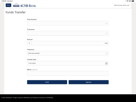 Screenshot #5 pour ACNB Bank Mobile App