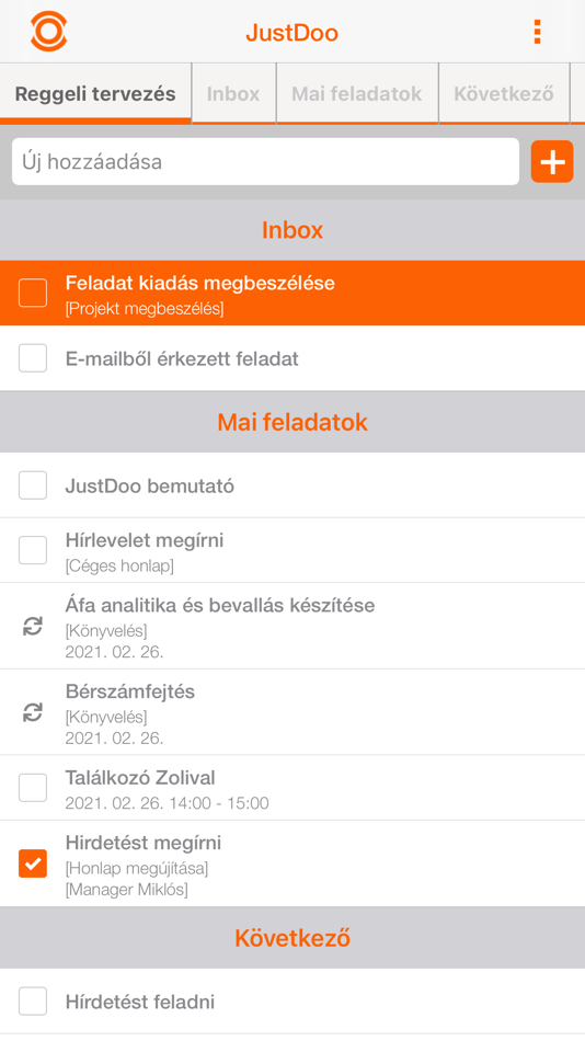 #1. JustDoo (iOS) 由: Infocentrum Bt.