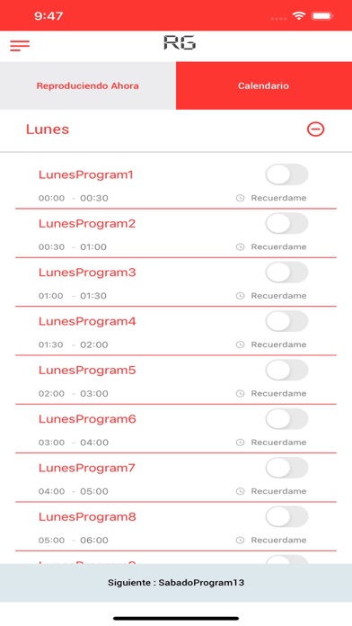 RogoHosting Radio Screenshot