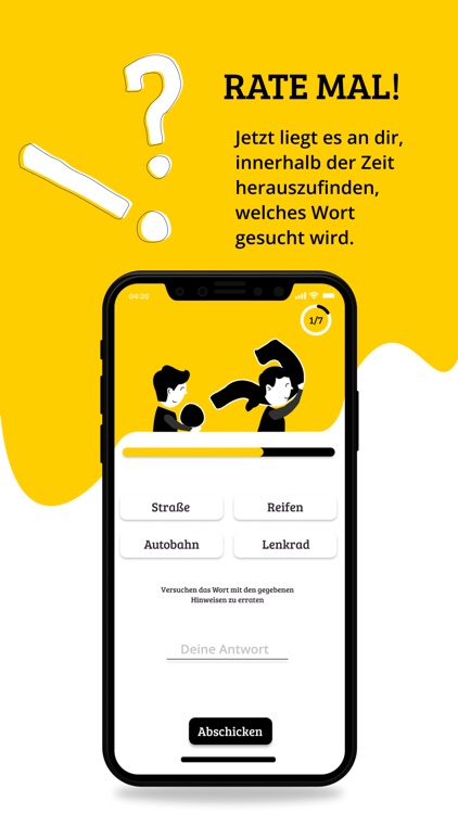 1 Wort & 1 Hinweis - Teamspiel