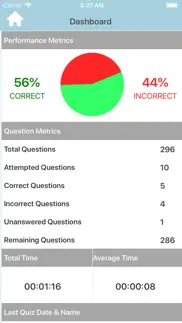 emt prep practice test iphone screenshot 4