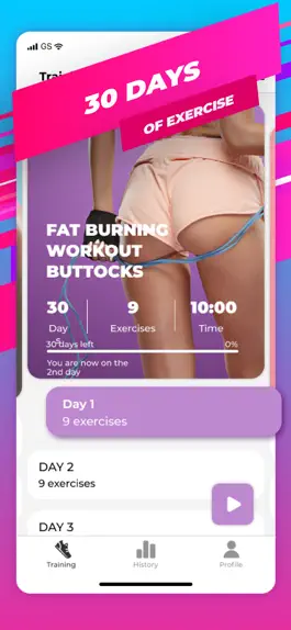 Game screenshot Buttocks Workout - Hips, Legs hack