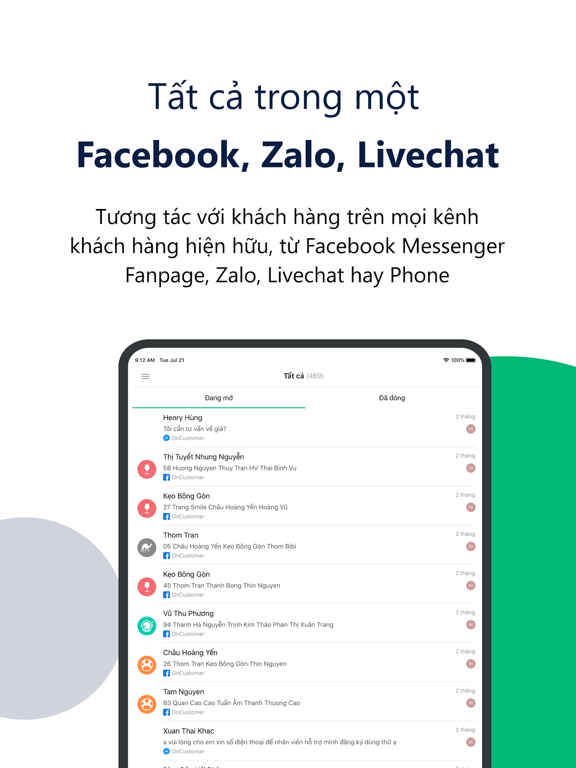Screenshot #5 pour OnCustomer - Giao tiếp đa kênh