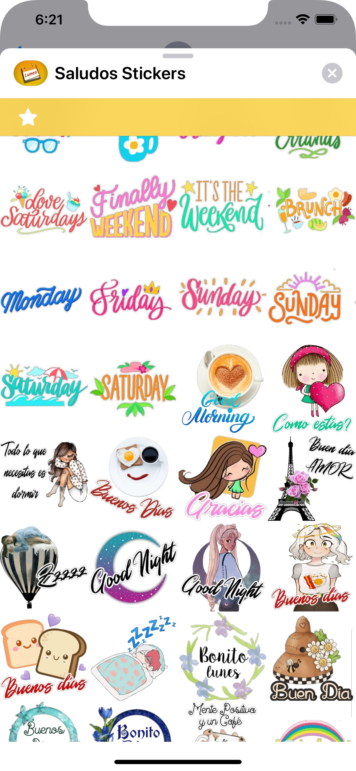 Saludos Stickers