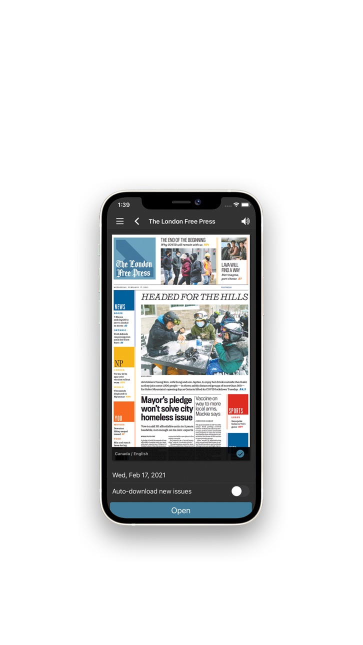 iPhone screenshot