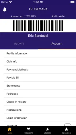 Game screenshot Trustmark Fitness Center hack