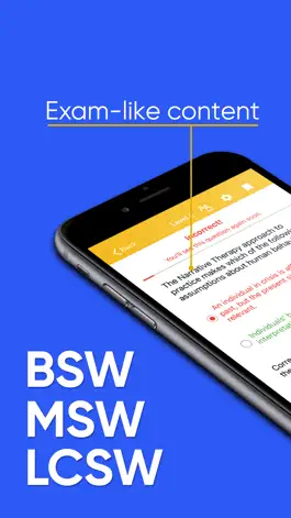 Game screenshot Social Work Exam Test TruePrep apk