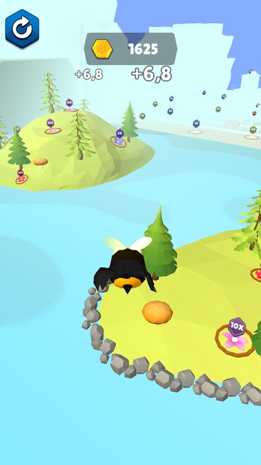 #3. Bee Glider (iOS) بواسطة: Rotatelab