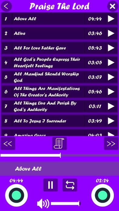 Hallelujah (English Songs) Screenshot