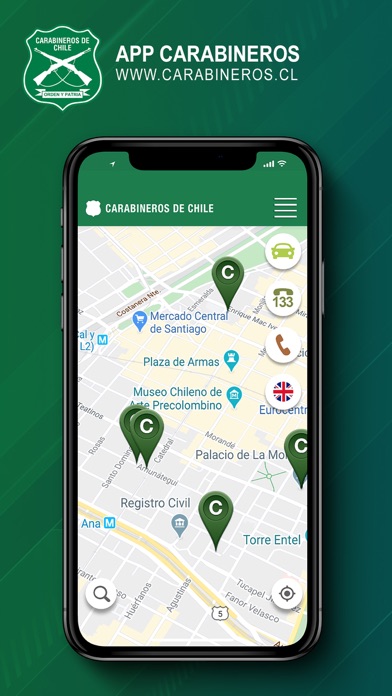 Carabineros de Chile Screenshot