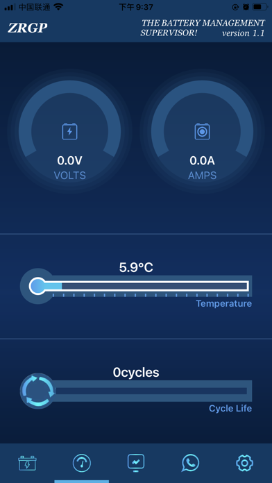 ZRGP Battery Supervisor Screenshot