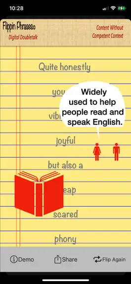 Game screenshot Flippin Phrases apk