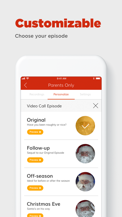 Video Call Santaのおすすめ画像6