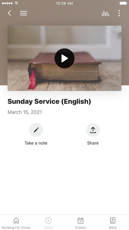 Building for Christ Ministry