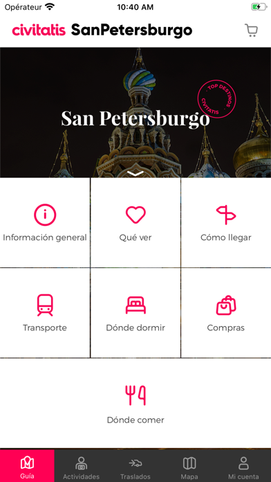 Screenshot #2 pour Guide de Saint Petersbourg