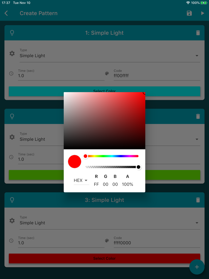 LightUp - Mobile Card Stunt