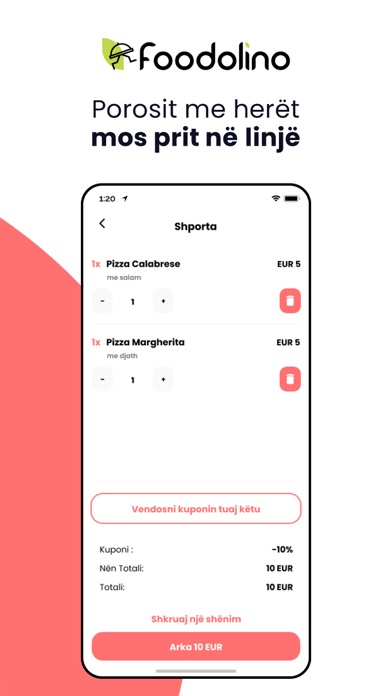 Foodolino.app Screenshot
