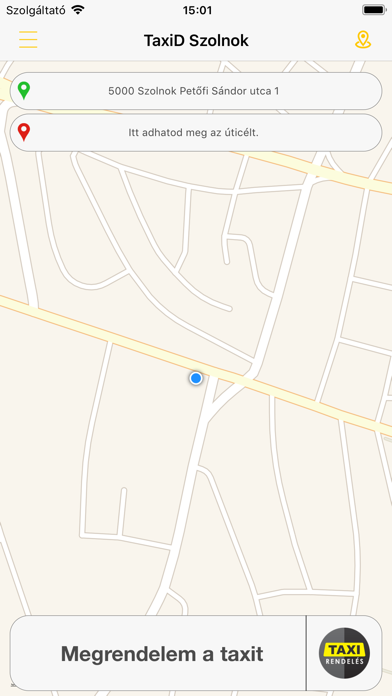 Screenshot #1 pour TaxiD Szolnok