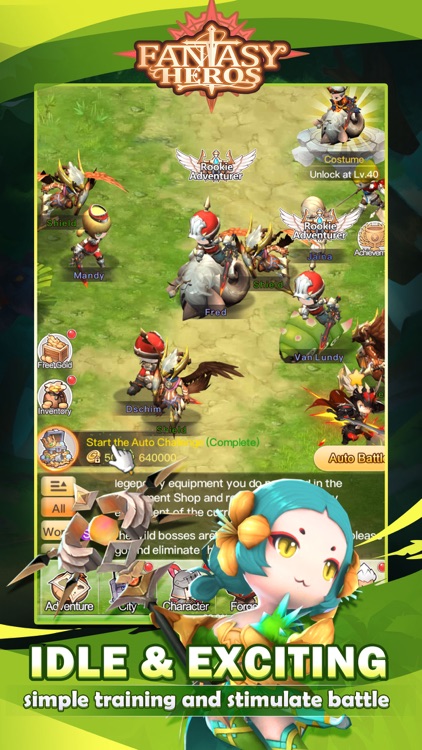 Fantasy Heros : Idle RPG Game screenshot-4