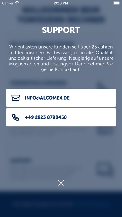 Alcomex Federn Preiskalkulator screenshot-4