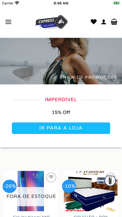 Express-Delivery Screenshot