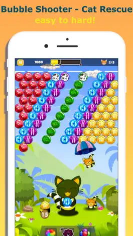 Game screenshot Bubble Shooter - Cat Rescue apk