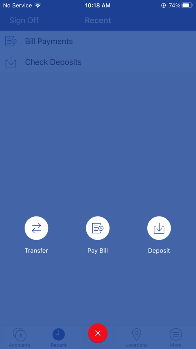 EagleBank Mobile Screenshot