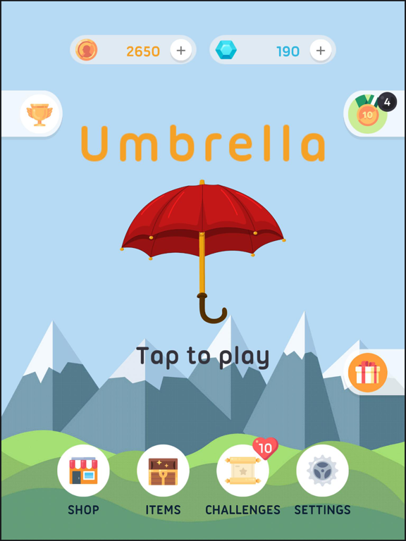 Screenshot #4 pour Umbrella - MeepMeepGames
