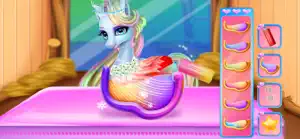 Rainbow Pony Care-Girl Game screenshot #7 for iPhone