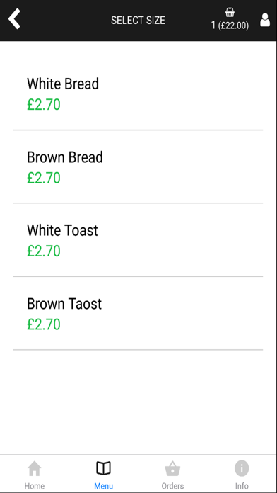 Yardleys Grub Hub L33 Screenshot