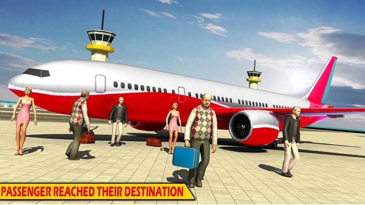 Robot Airplane Simulator Game screenshot-3