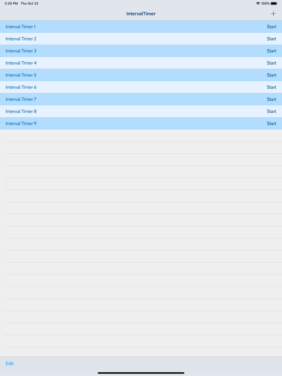 Screenshot #4 pour Precision Interval Timer